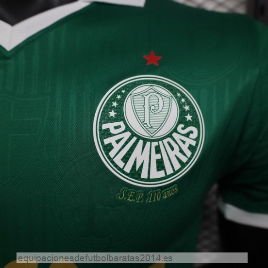 Nuevo 1ª Jugadores Camiseta Palmeiras 24/25 Verde Baratas